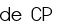 de CP 
